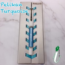 PELIKAN百利金特別版 M600  Turquoise White 14K金咀鋼筆